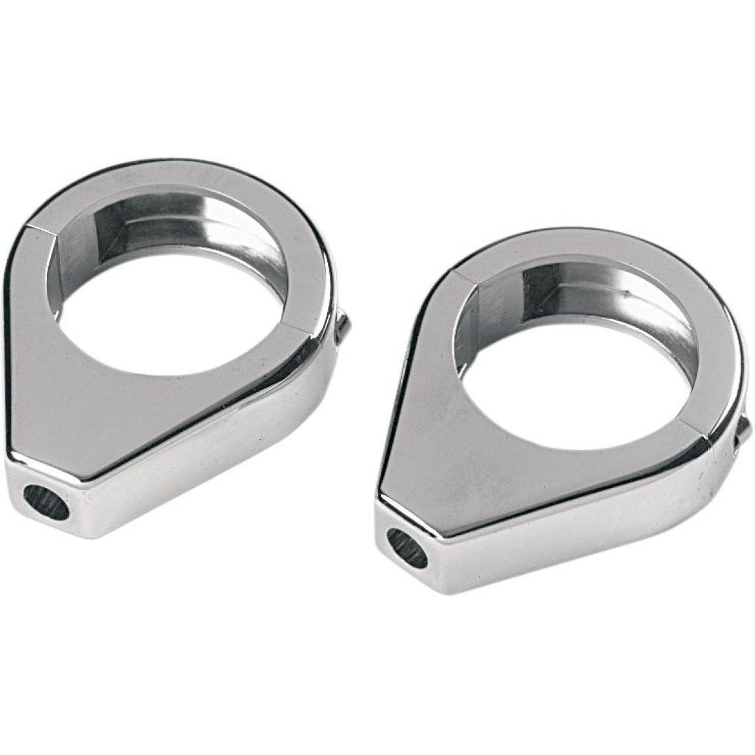 Blinkersfäste Krom Turn Signal Fork Clamps DRAG SPECIALTIES T-SIGNAL FORK CLAMP 39MM