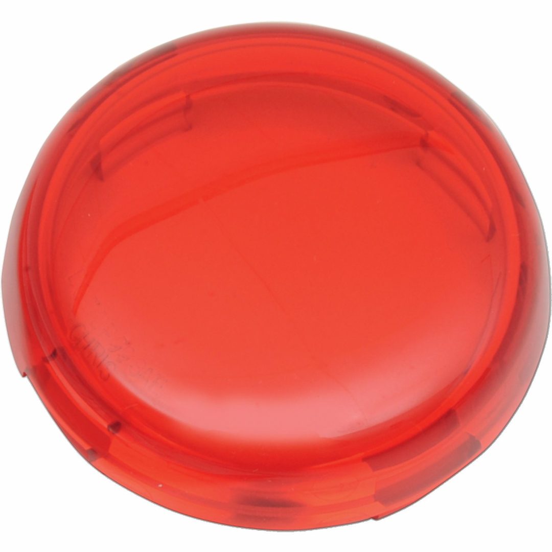 Blinkersglas Ersättning Deuce-stil Röd CHRIS PRODUCTS RED LENS, DEUCE