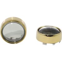 Blinkersglas Probeam® Bullet Rökfärgad/Guld CUSTOM DYNAMICS