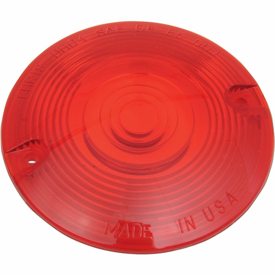Blinkersglas Röd CHRIS PRODUCTS RED T/S LENS 86-13 FLT