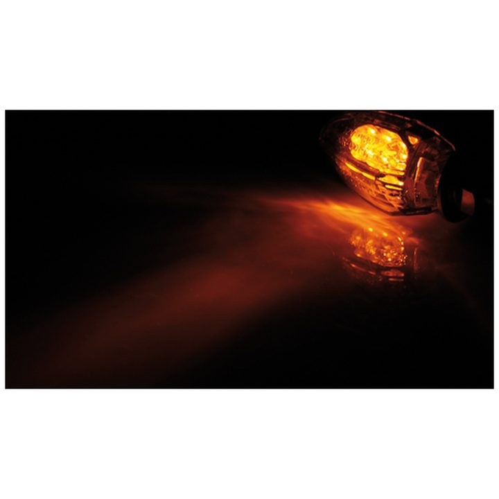 Blinkershus smart Drop LED Svart/Klar HIGHSIDER – bild 4