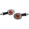 Blinkershus smart Oval Glödlampa Svart/Klar HIGHSIDER – miniatyr 2