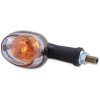 Blinkershus smart Oval Glödlampa Svart/Klar HIGHSIDER – miniatyr 1