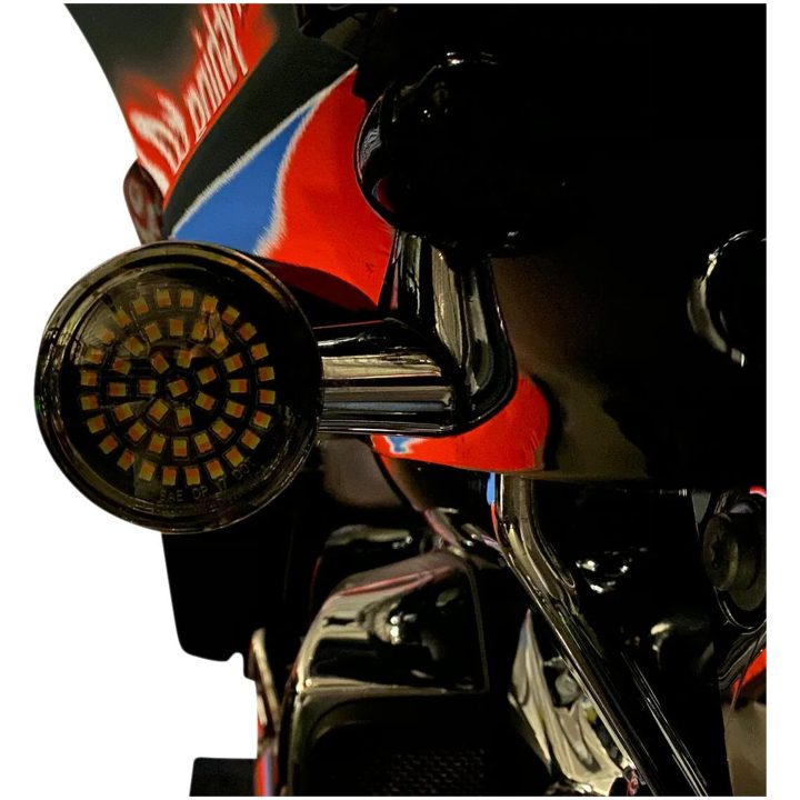 Blinkersinsats Genesis® 4 Amber/Vit Led CUSTOM DYNAMICS Insats – bild 7