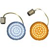 Blinkersinsats Genesis® 4 Amber/Vit Led CUSTOM DYNAMICS Insats – miniatyr 1