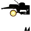 Blinkersinsats Probeam® Amber CUSTOM DYNAMICS Insats – miniatyr 2