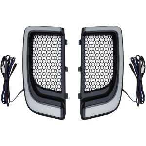 Blinkersinsats Tracer Led Klar/Krom KURYAKYN