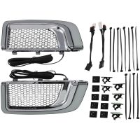 Blinkersinsats Tracer Led Klar/Krom KURYAKYN