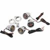 Blinkerskit Custom Deuce-style Led Rökfärgad/Krom DRAG SPECIALTIES TURN SIGNAL KIT, RED-SMK – miniatyr 1