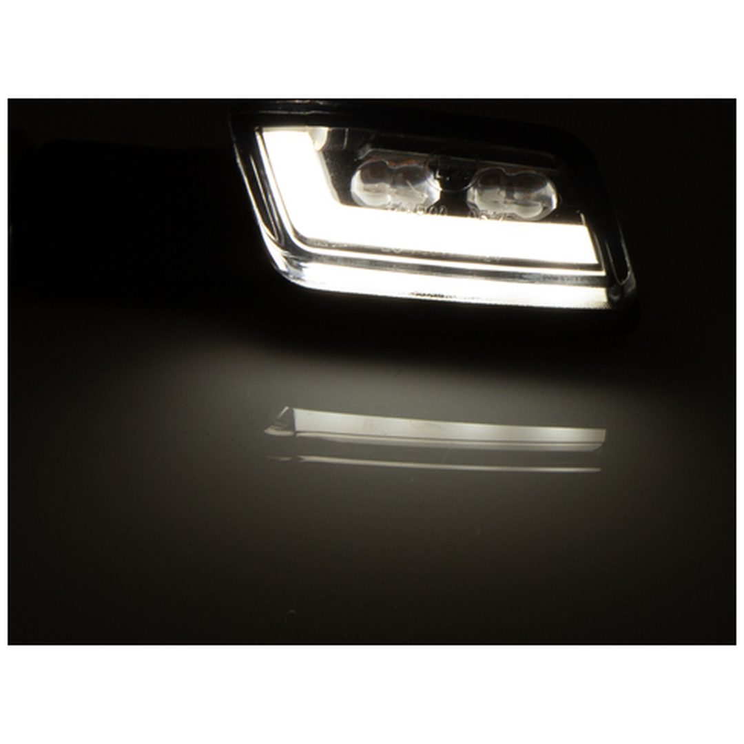Blinkers/Positionsljus Smart Formula-TS LED 2in1 Svart/Rökt HIGHSIDER – bild 4