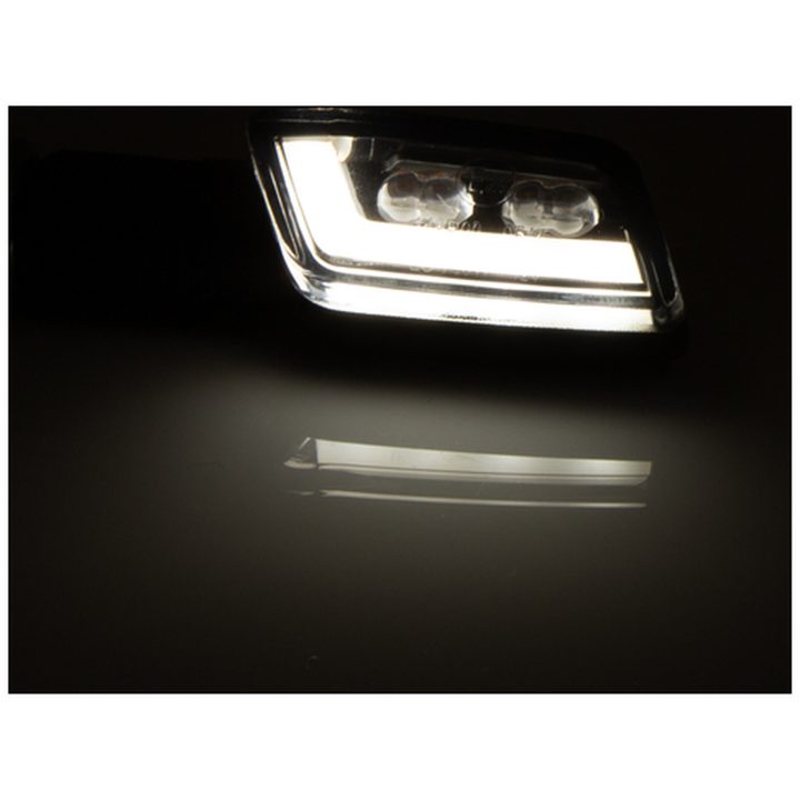 Blinkers/Positionsljus Smart Formula-TS LED 2in1 Svart/Rökt HIGHSIDER – bild 4
