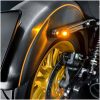 Blinkersvingar Nano Series Winglets Krom HEINZ BIKES Blinkers – miniatyr 3