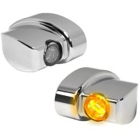 Blinkersvingar Nano Series Winglets Krom HEINZ BIKES