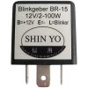 Blinkrelä smart SY-02 3-poligt 12V 1-100W HIGHSIDER – miniatyr 1