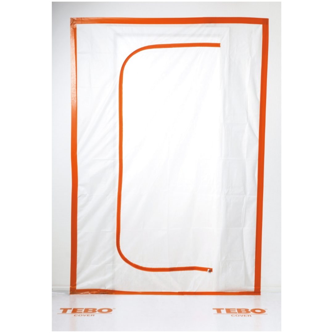 Blixtlåsdörr Andningsbar "c" TEBOCOVER – bild 4