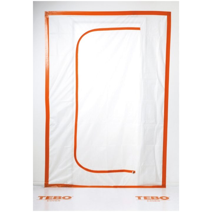 Blixtlåsdörr Andningsbar "c" TEBOCOVER – bild 4
