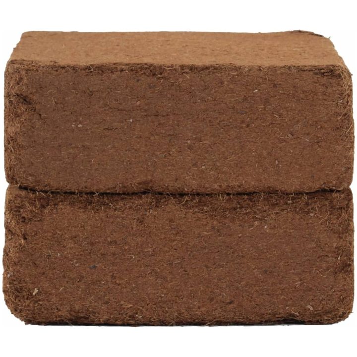 Block i kokosfiber 5 st 5 kg vardera 25 kg totalt vidaXL – bild 7