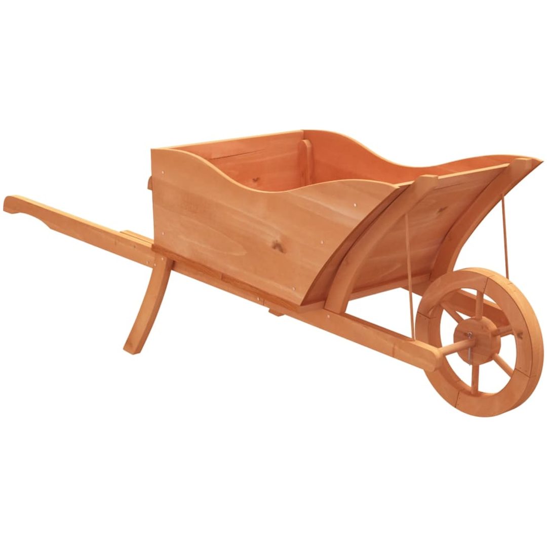 Blomkruka 128x45,5x43 cm massiv gran vidaXL – bild 2
