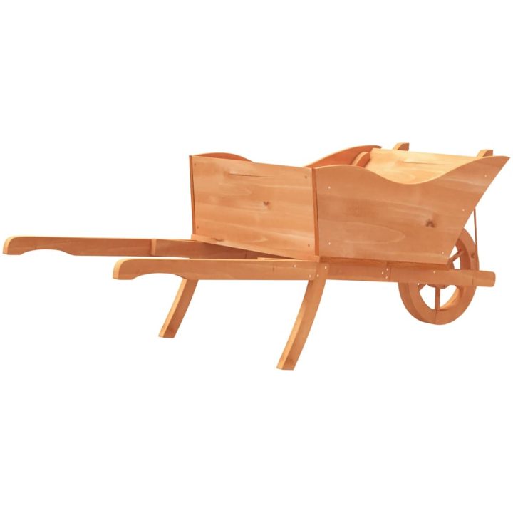 Blomkruka 128x45,5x43 cm massiv gran vidaXL – bild 5