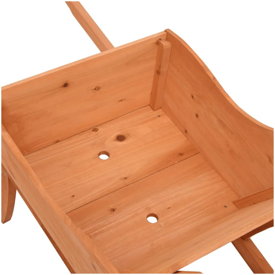 Blomkruka 128x45,5x43 cm massiv gran vidaXL – bild 6