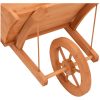 Blomkruka 128x45,5x43 cm massiv gran vidaXL – miniatyr 7