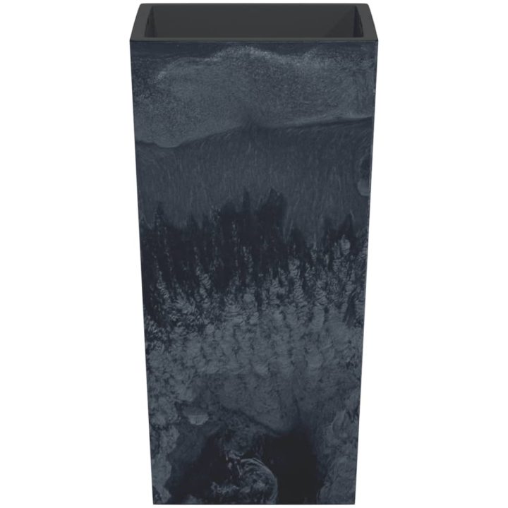 Blomkruka avtagbar insida antracit 11/ PP betonglook vidaXL 26.5 l – bild 4