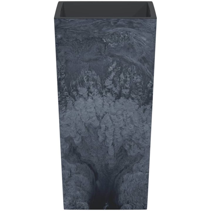 Blomkruka avtagbar insida antracit 21/ PP betonglook vidaXL 49 l – bild 4