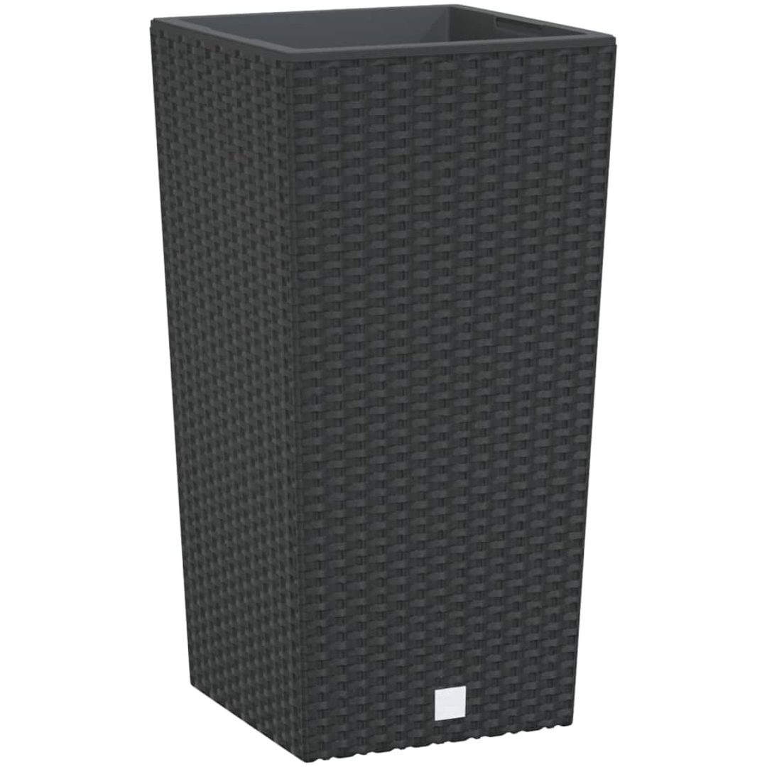 Blomkruka med avtagbar insida antracit 11/ PP-rotting vidaXL 26.5 l – bild 2
