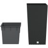 Blomkruka med avtagbar insida antracit 11/ PP-rotting vidaXL 26.5 l – miniatyr 3