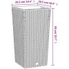 Blomkruka med avtagbar insida antracit 11/ PP-rotting vidaXL 26.5 l – miniatyr 7