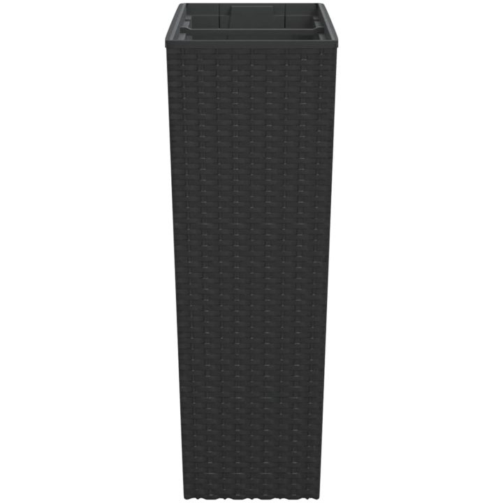 Blomkruka med avtagbar insida antracit 12/44 L PP-rotting vidaXL – bild 5