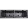 Blomkruka med avtagbar insida antracit 12/44 L PP-rotting vidaXL – miniatyr 6