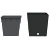 Blomkruka med avtagbar insida antracit 21/ PP-rotting vidaXL 32 l – miniatyr 3