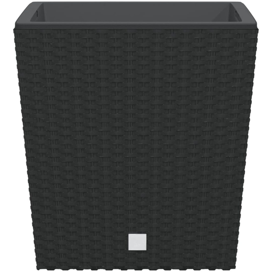 Blomkruka med avtagbar insida antracit 21/ PP-rotting vidaXL 32 l – bild 4