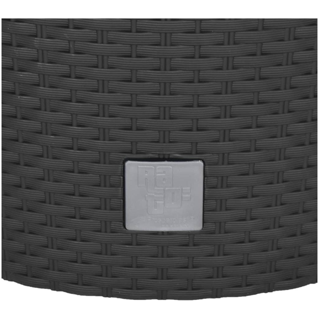 Blomkruka med avtagbar insida antracit 35/ PP-rotting vidaXL 37.5 l – bild 6