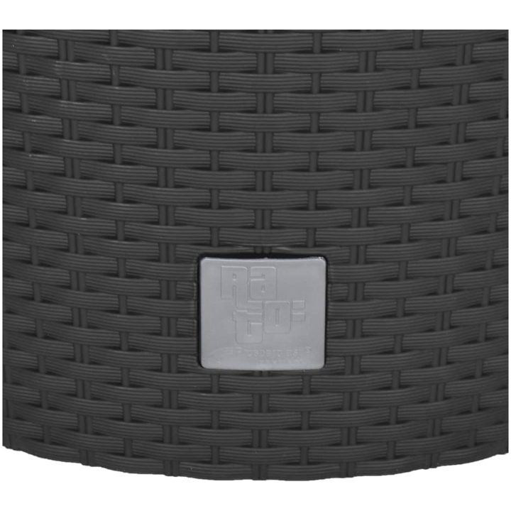 Blomkruka med avtagbar insida antracit 35/ PP-rotting vidaXL 37.5 l – bild 6