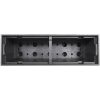Blomkruka med avtagbar insida brun 12/44 L PP-rotting vidaXL – miniatyr 6