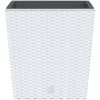 Blomkruka med avtagbar insida vit 21/ PP-rotting vidaXL 32 l – miniatyr 4