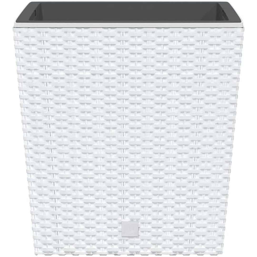 Blomkruka med avtagbar insida vit 21/ PP-rotting vidaXL 32 l – bild 4