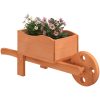 Blomkrukor 2 st 47x15x19 cm massiv gran vidaXL – miniatyr 3