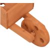 Blomkrukor 2 st 47x15x19 cm massiv gran vidaXL – miniatyr 9