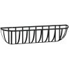 Blomlådor 2 st med kokosfibrer svart stål vidaXL 61 x 19 x 16 cm – miniatyr 5