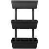 Blomlådor 6 st 100 cm antracit vidaXL – miniatyr 4