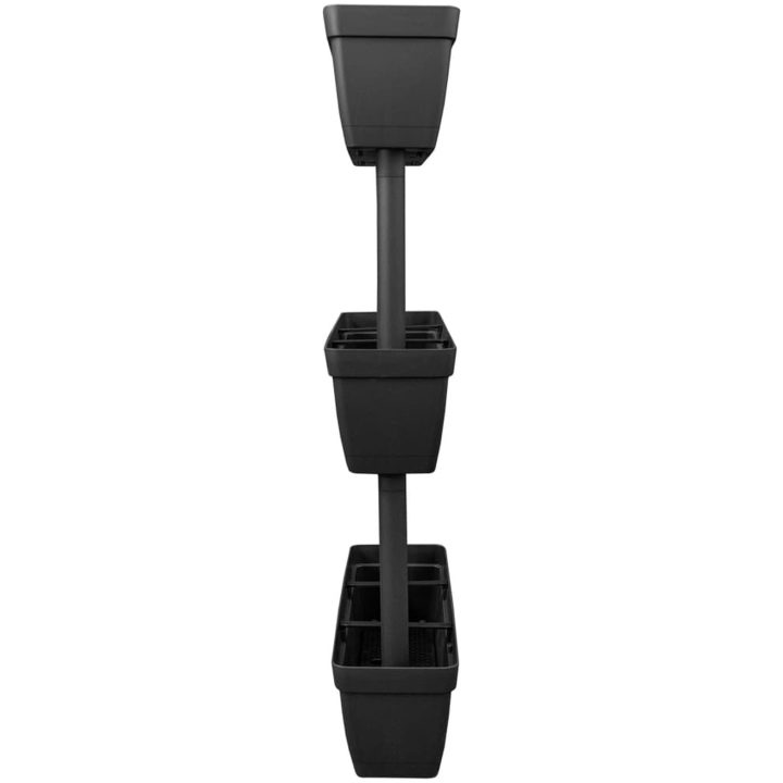Blomlådor 6 st 100 cm antracit vidaXL – bild 5