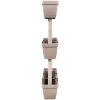 Blomlådor 6 st 100 cm taupe vidaXL – miniatyr 4
