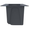 Blomlådor för Europallar 12 st grå 36x13,5x9,5 cm PP vidaXL 36 x 13.5 x 9.5 cm – miniatyr 6