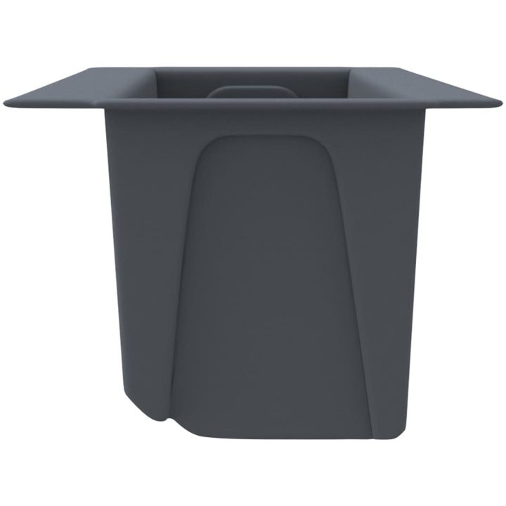 Blomlådor för Europallar 12 st grå 36x13,5x9,5 cm PP vidaXL 36 x 13.5 x 9.5 cm – bild 6