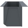 Blomlådor för Europallar 12 st grå 36x13,5x9,5 cm PP vidaXL 36 x 13.5 x 9.5 cm – miniatyr 7