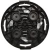 Blomvagn med hjul diameter 40 cm svart 275 kg vidaXL – miniatyr 4