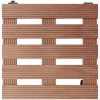 Blomvagnar 4 st brun 30x30x7,5 cm WPC vidaXL – miniatyr 3